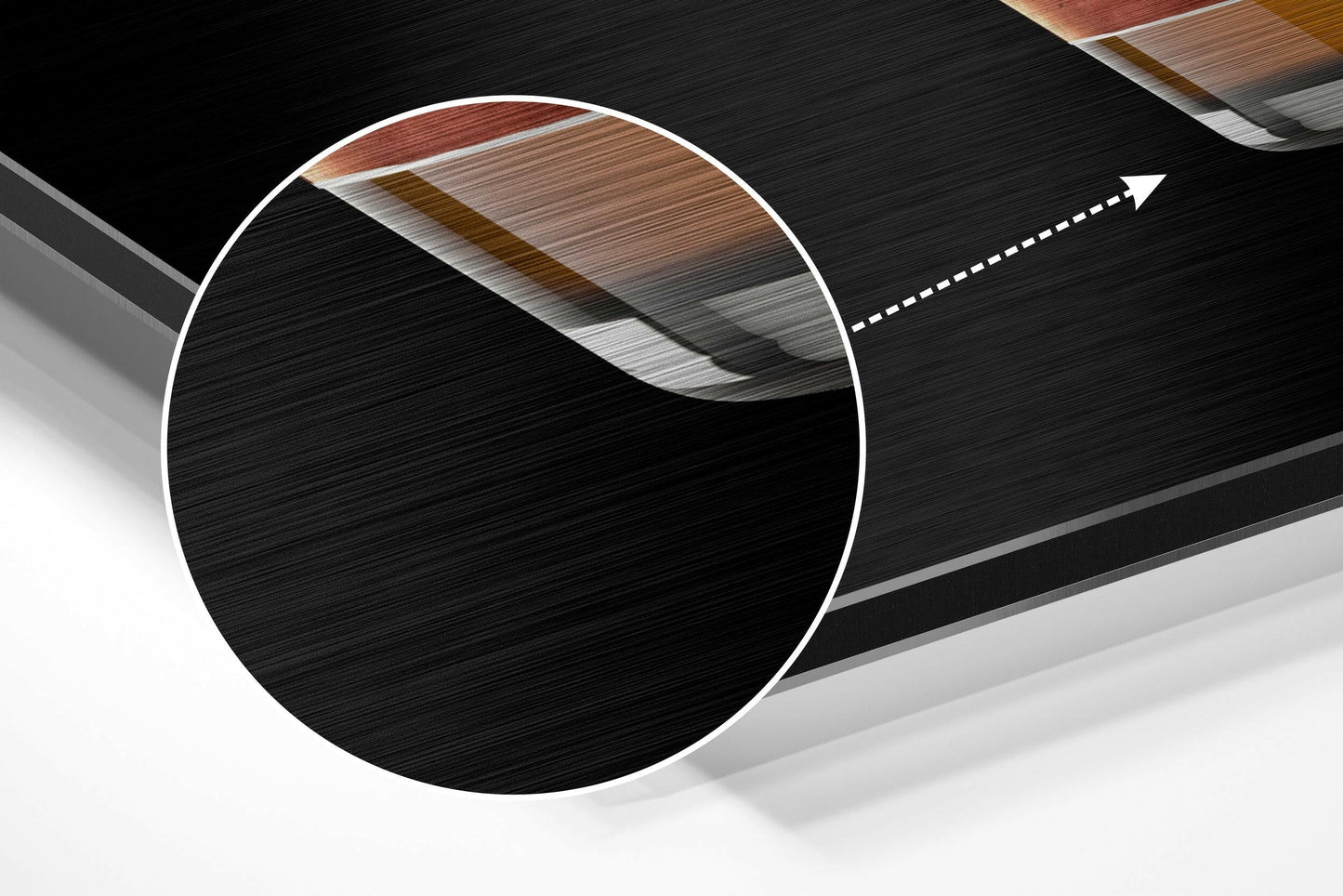 Whiskey Brushed Aluminium Dibond Wall Art-2