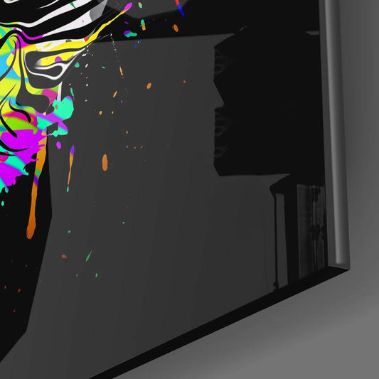 Cat Art Glass Wall Art-1